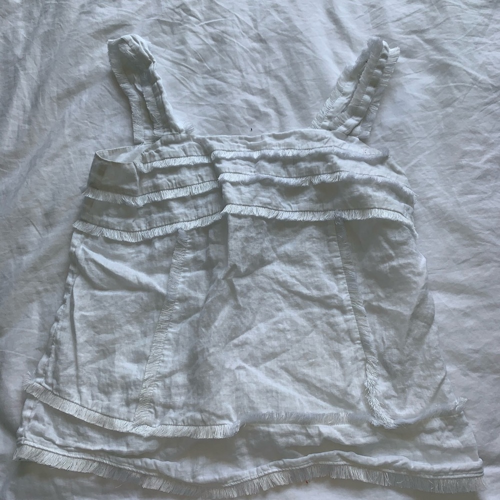 JCREW white tank top